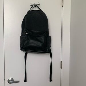 Black backpack